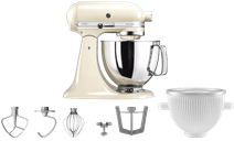 KitchenAid Artisan Mixer 5KSM125 Amandelwit + IJsbereider Keukenrobot