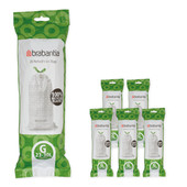 Brabantia Sacs Poubelle Code G - 23-30 Litres (120 pièces) 