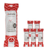 Brabantia Vuilniszakken Code J - 20-25 Liter (120 stuks) Brabantia vuilniszak of afvalzak