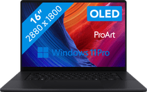 ASUS ProArt P16 OLED H7606WP-RJ129X-BE AZERTY Windows laptop voor 3D ontwerpen