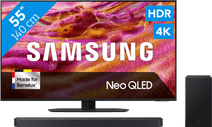 Samsung 55" Neo QLED QN90F 4K (2025) + Samsung HW-B750F (2025) Télévision UHD 4K Samsung