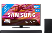 Samsung 43 inches Neo QLED QN90F 4K (2025) + Samsung HW-B750F (2025) 43-inch TV