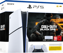 PlayStation 5 Slim Disc Edition + Call of Duty: Black Ops 6 PlayStation 5 Pro of Slim