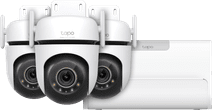 TP-Link Tapo H500 Smart HomeBase + C530WS Lot de 3 Caméra IP pour NAS