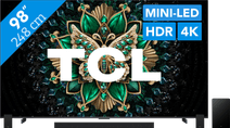 TCL 98" QD Mini-LED C61K 4K (2025) + TCL Q85H PRO Promotion : TV QLED TCL