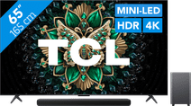 TCL 65" QD Mini-LED C61K 4K (2025) + TCL S55H 2.1 Barre de Son TV QLED 