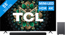 TCL 55" QD Mini-LED C61K 4K (2025) + TCL S55H 2.1 Barre de Son Pack télévision TCL QD mini-LED et barre de son