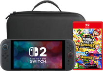 Nintendo Switch 2 + Super Mario Party Jamboree + BlueBuilt Travelcase Nintendo Switch 2