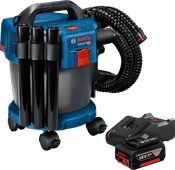 Bosch Professional GAS 18V-10 L 5,0 Ah GBA Accu Starterspakket Accu bouwstofzuiger