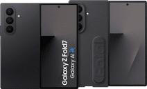 Samsung Galaxy Z Fold 7 512GB Zwart 5G + Samsung Siliconen Back Cover Zwart Vouwbare telefoon
