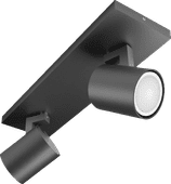 Philips Hue Runner Mounted Spot Light White Ambiance - 2 Spot Lights - Black + Dimmer Smart lamp