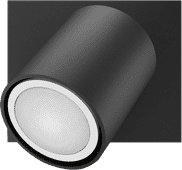Philips Hue Runner Mounted Spot Light White Ambiance - 1 Spot - Black Philips Hue mouted spot light