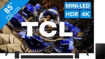 TCL 85" QD Mini-led X11K 4K (2025) + TCL Q85H PRO Mini-led tv