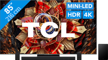 TCL 85" QD Mini-led C9K 4K (2025) + TCL Q85H PRO Mini-led tv