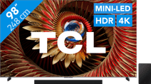 TCL 98" QD Mini-led C81K 4K (2025) + TCL Q75H Mini-led tv