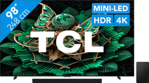TCL 98" QD Mini-led C71K 4K (2025) + TCL Q75H Mini-led tv