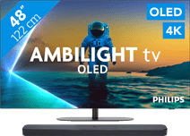 Philips Ambilight 48'' OLED810 4K (2025) + JBL Bar 300 M2 Noir TV Philips Ambilight OLED 8 series