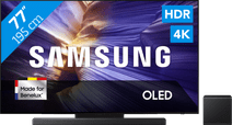 Samsung 77" OLED S90F 4K (2025) + Samsung HW-QS700F (2025) TV OLED