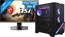 MSI MPG Infinite X3 AI 2NVZ9-231EU + MSI MPG 272URX QD-OLED MSI gaming PC