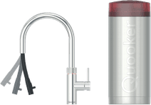 Quooker COMBI+ + Quooker Flex Round Chrome 