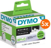 DYMO LabelWriter Address Label 36x89mm 5-pack Label