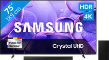 Samsung 75 inches Crystal UHD U8070F 4K (2025) + Samsung HW-B66CF (2025) 75-inch TV