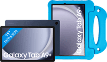 Samsung Galaxy Tab A9 Plus 11 inch 6GB/128GB Wifi Blauw + BlueBuilt Kids Cover Blauw Samsung tablet aanbieding