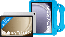Samsung Galaxy Tab A9 Plus 11 inches 8GB/256GB WiFi Silver + BlueBuilt Kids Cover Blue Medium-sized tablet