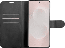 Just in Case Wallet Samsung Galaxy S25 Edge Book Case Black Book case with fall protection