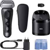 Braun Series 8 8663CC Gray Electric shaver for wet shaving
