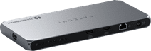 Satechi Thunderbolt 4 DisplayLink Docking Station Docking station voor 2 monitoren