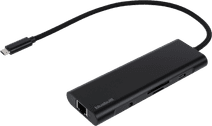 BlueBuilt 8-en-1 Station d'Accueil HDMI avec USB-C Noir 