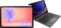 Samsung Galaxy Tab S10 Lite 10,9 inch 256GB Wifi en 5G Grijs + Toetsenbord Hoes AZERTY Android tablet voor het gezin