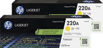 HP 220A LaserJet Toner Cartridge Yellow (2 units) HP toner cartridge