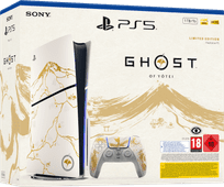 PlayStation 5 Slim Disc Edition + Ghost of Yotei Gold Limited Edition PlayStation 5 Pro or Slim