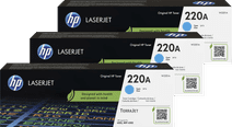 HP 220A LaserJet Toner Cyan (3 Pièces) Toner HP