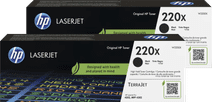 HP 220X LaserJet Toner Noir (2 Pièces) Toner HP