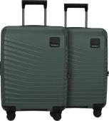 Samsonite Intuo Expandable Spinner 55cm Duo Pack Olive Green Samsonite spinners