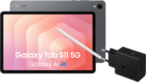 Samsung Galaxy Tab S11 11 inches 128GB WiFi and 5G Gray + Charger Pack Children's tablet discount bundle