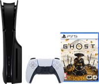 PlayStation 5 Slim Disc Edition + Ghost of Yotei + Covers Zwart Console kopen?