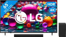 LG 65" Smart UA75 4K (2025) + LG DS40T Smart TV 4K LG