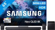 Samsung 65 inches Neo QLED QN990F 8K (2025) + Samsung HW-Q930F Black Samsung 65-inch television