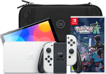Nintendo Switch OLED Wit + Pokémon Legends: Z-A + BlueBuilt Beschermhoes Nintendo Switch