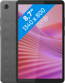 Lenovo Tab One 8,7 Pouces 64 Go Wifi Gris avec Bumper Case Minitablette