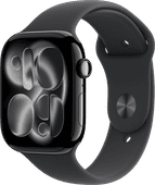 Apple Watch Series 11 Cellular 46 mm Noir Bracelet Sport S/M Apple Watch 4G (Cellular)