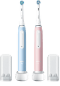 Oral-B iO 3N Blue and Pink Duo Pack Pink electric toothbrush