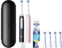 Oral-B iO 3 Duo Pack Black and Pink Value Pack Pink electric toothbrush