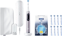 Oral-B iO 9n Rose Quartz + 8 Brush Attachments Pink electric toothbrush