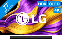 LG 77" OLED EVO G55 4K (2025) + Sonos Arc Ultra Noir Promotion : TV LG OLED