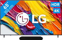 LG 65 inches QNED82 4K (2025) + Sonos Ray Black TV with Sonos soundbar